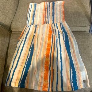 Roxy Smocked Strapless Dress